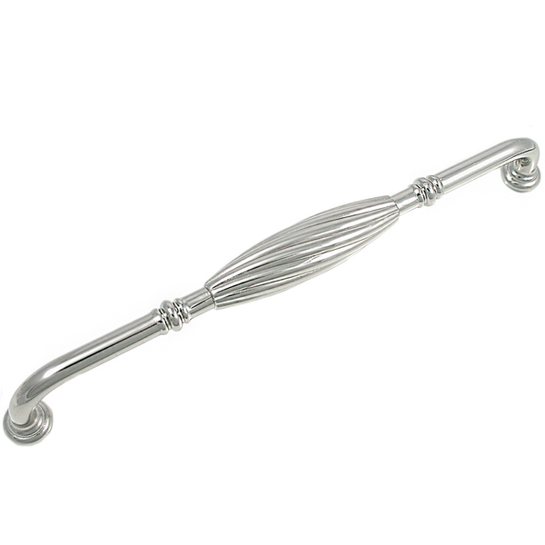 Mng 8" Pull, French Twist, Polished Nickel 84214